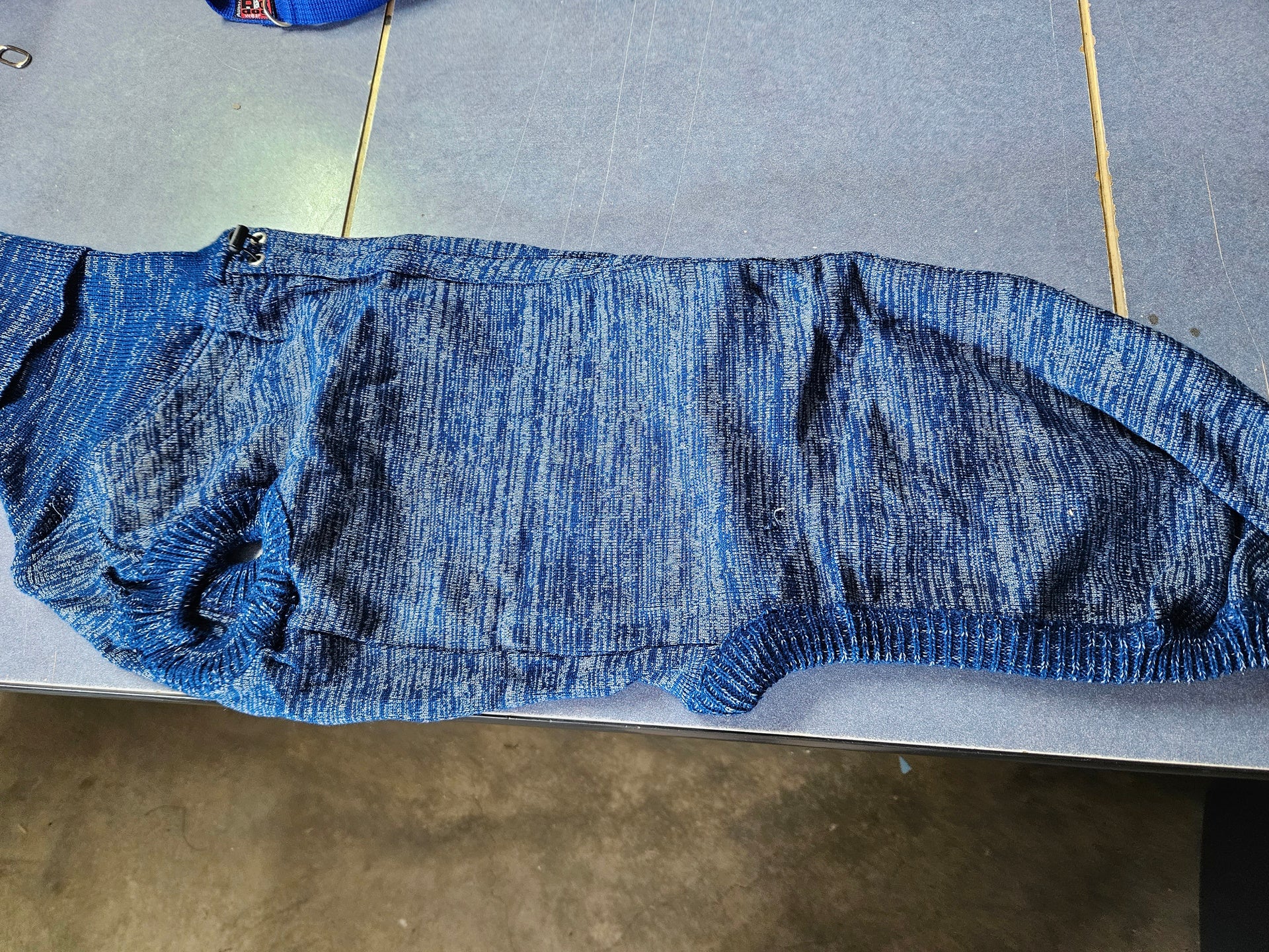 Knitted Sweater on desk